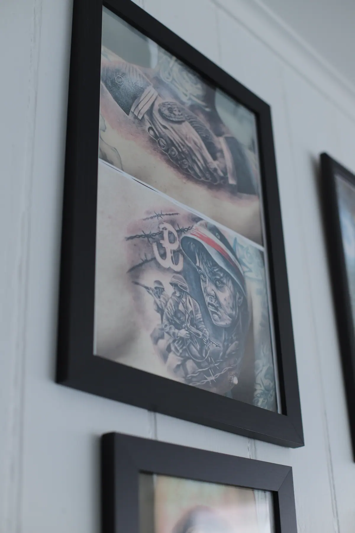 Interior details inside Kami Tattoo Arts studio