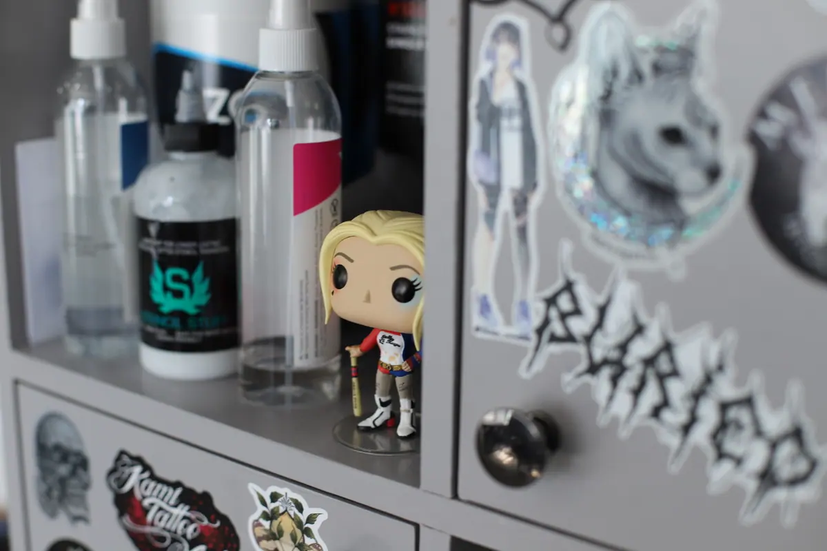 Workspace inside Kami Tattoo Arts studio