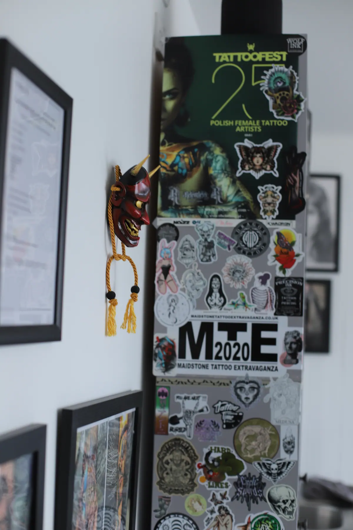 Front room inside Kami Tattoo Arts studio