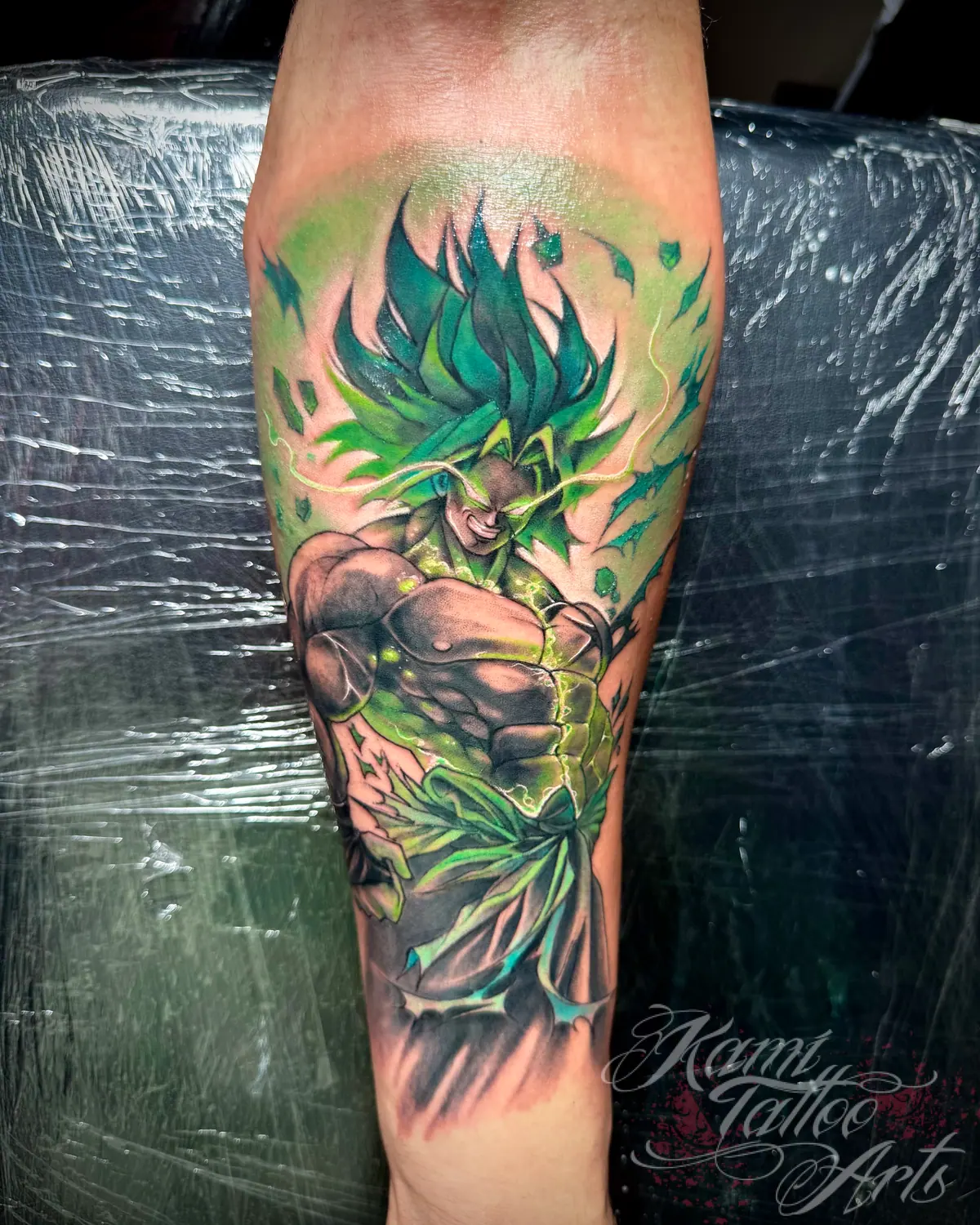 Anime Tattoo Dragon Ball Super Son Goku Broly Power Ssj